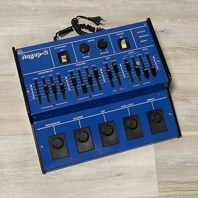 Vintage Lider-2 Guitar Pedal Synthesizer by Polivoks Soviet Era.