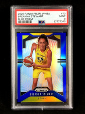 PSA 9 Pop 18 Breanna Stewart 2020 Panini WNBA Prizm BLUE / 149 #70 Seattle Storm