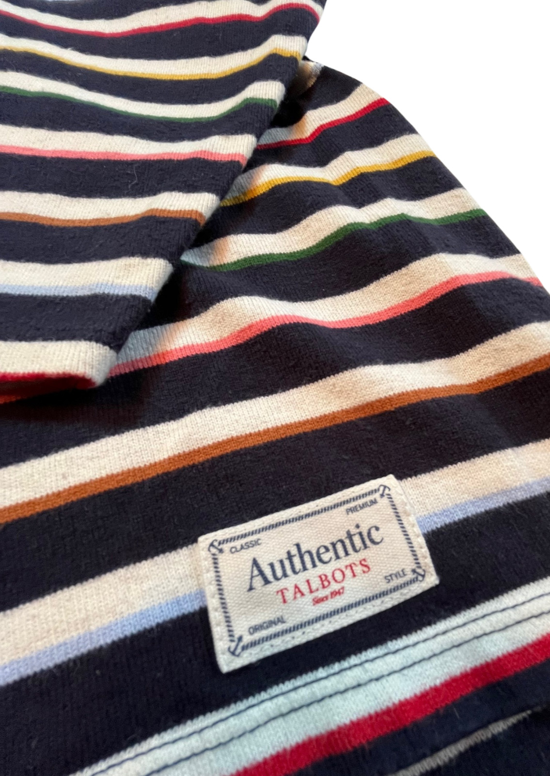 Authentic Talbots Tee Plus Size Multicolor Bayeux… - image 6