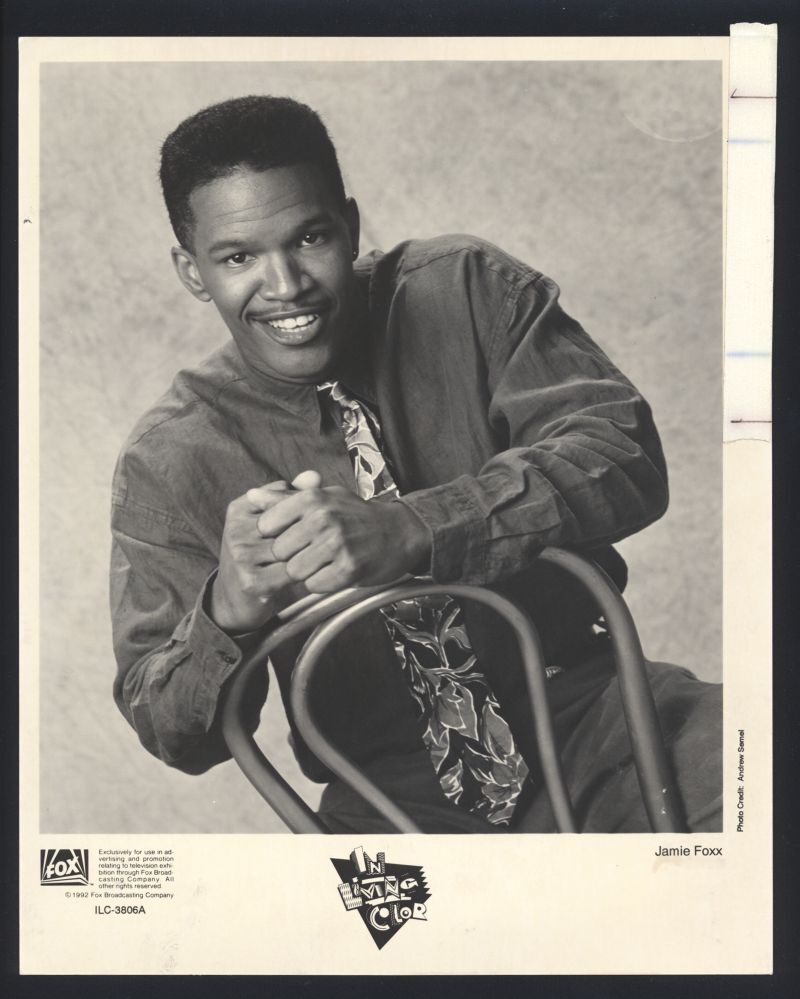 Lot of (6) 1990s JAMIE FOXX Vintage Original Photos RAY IN LIVING