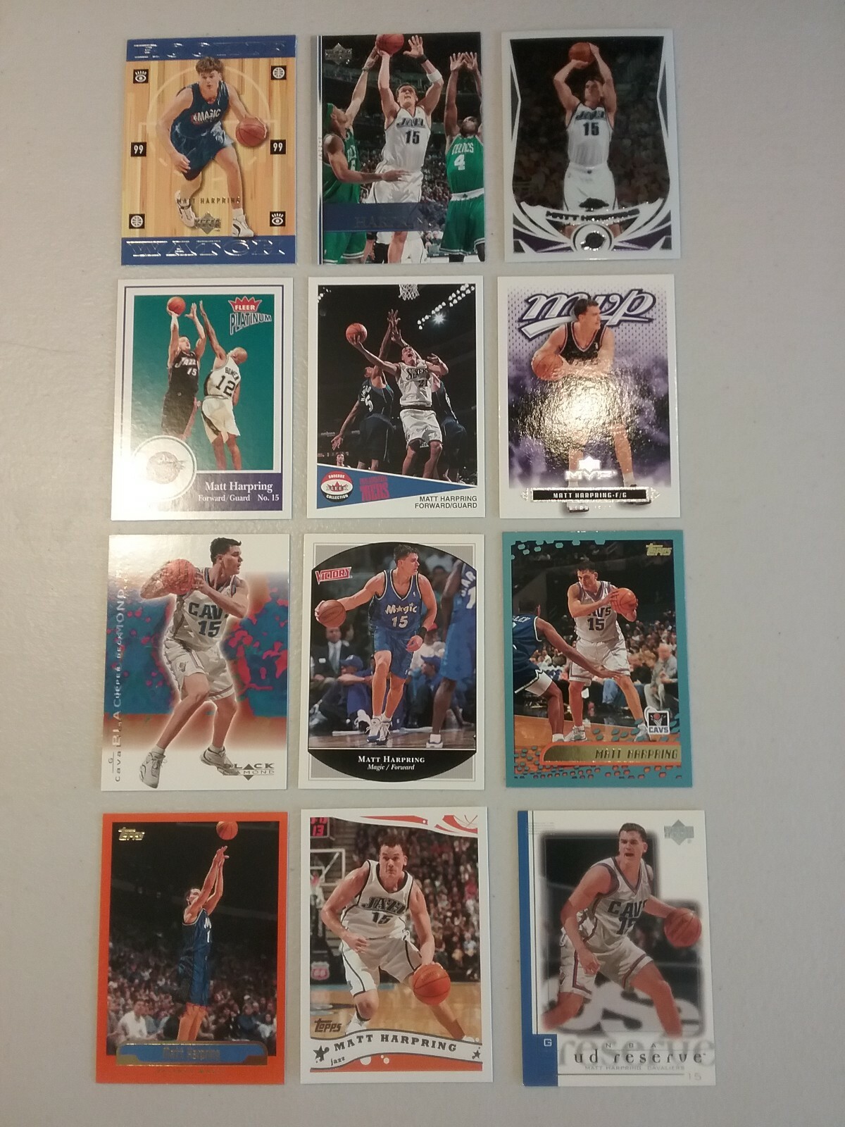много карт Matt Harpring (12) card