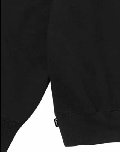 Felpa con cappuccio Supreme UGK nera taglia media a mano