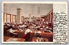 Postcard Metropolitan Life Insurance Co Home Office Secretaries New York City