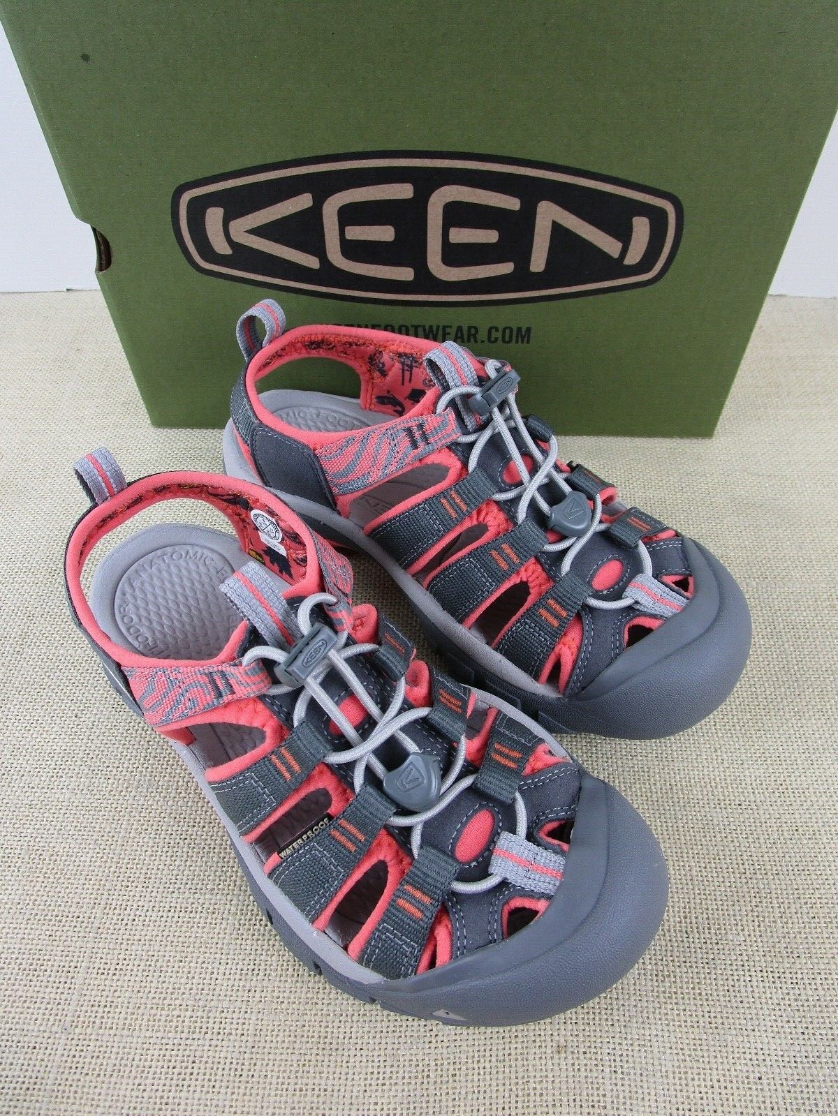 KEEN NEWPORT HYDRO 1018947 MAGNET/CORAL WOMENS SANDAL | eBay