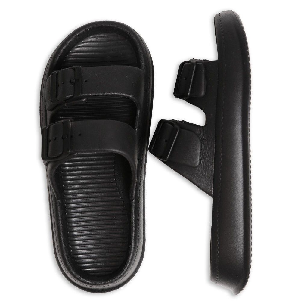 SAOLA Sandali unisex Cloud Suola Slide Donna & Uomo con Cinturini Fibbia