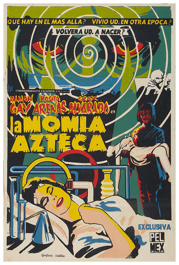 The Aztec Mummy - Mexican Horror Movie Poster | eBay
