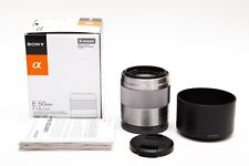 Sony SEL 50 mm F/1.8 E OSS For Sony - Silver for sale online Sony SEL 50 mm F/1.8 E OSS For Sony - Silver for sale online
