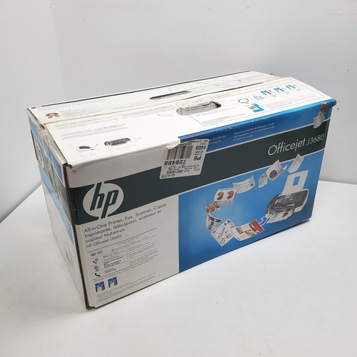 NEW HP Officejet J3680 AllInOne Inkjet Printer Fax Copier