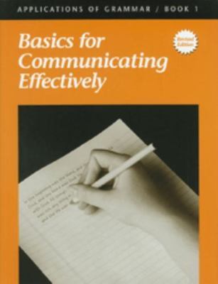 Applications of Grammar Book 1: Basics for Communicating Effectively (49615)