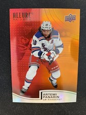 21-22 UD Allure Hockey Rainbow Red/Orange Artemi Panarin