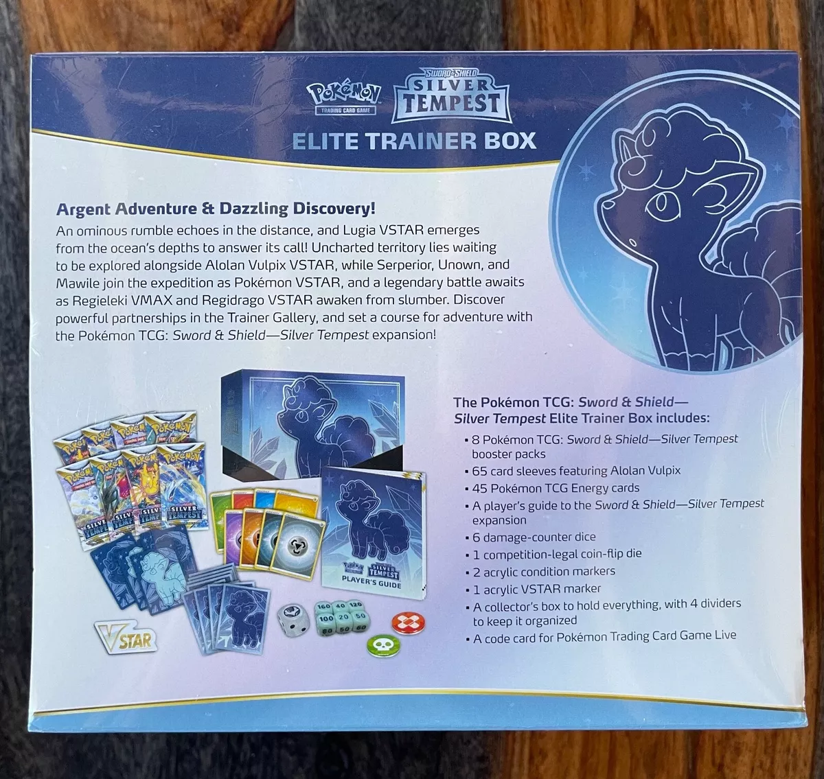  Pokemon TCG: Sword & Shield Silver Tempest Elite Trainer Box :  Toys & Games