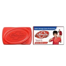 12x 44g Lifebuoy Total Soap Bath Soaps 12 Bars Lot Unilever Ltd Free Shipping