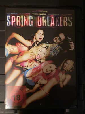 Spring Breakers DVD - James Franco - Selena Gomez 