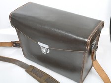 Leitz Leica M olivebraune Hartledertasche Ledertasche Tasche komp. leather case