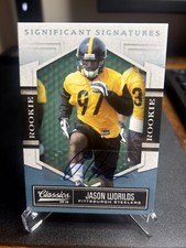 2010 Classics Significant Signatures Blue #151 Jason Worilds Auto /25 -NM-MT