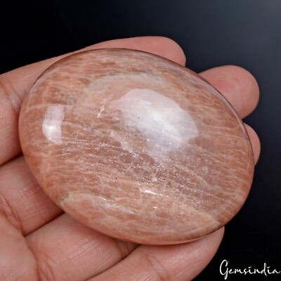 550 CT Natürlich Amazonit Pfirsich Farbe Oval Cab Lose Riesiges Erde Abgebaut