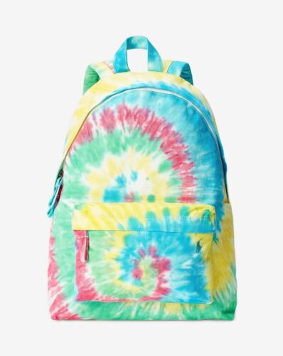NEW Polo Ralph Lauren Tie-Dye Colorful Canvas Backpack FREE Shipping - Picture 1 of 4
