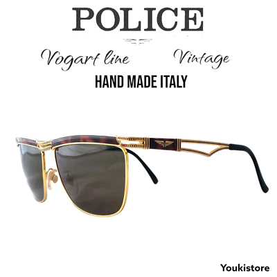 POLICE Vogart line occhiali da sole 2179 A20 RARE VINTAGE 80s HAND