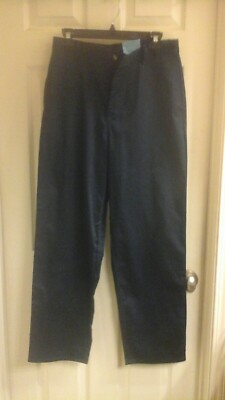 Basic Editions Pants, Boy's Husky Sz 16 Flat Front Blue, Kmart Discontinued NWT 
