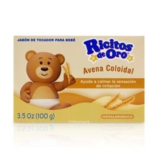 RICITOS DE ORO - BABY SOAP - COLLOIDAL OAT - 3.5 Oz