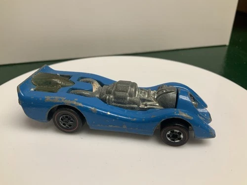 Vintage Hot Wheels Redline 1973 Jet Threat: Light Blue Enamel HK