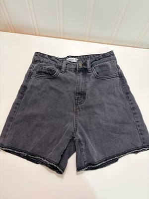 Pull & Bear High Rise Denim Shorts