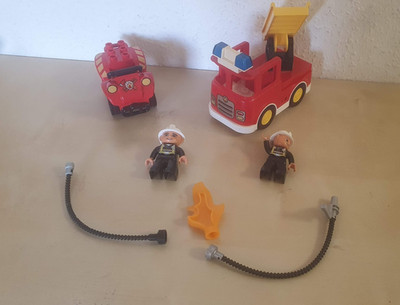 Lego Duplo | Feuerwehr | Feuerwehrwagen Feuerwehrmänner Quad