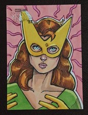 2025 Topps Finest X-Men '97 Jean Grey Sketch Michael Mastermaker