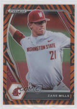 2021 Panini Prizm Draft Picks Tiger Stripes Prizm 40/99 Zane Mills #PDP120 s1i