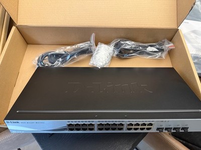 D-Link Web Smart Switch DGS-1210-24 24-Port Gigabit Switch