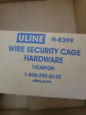 2 NEW ULINE H-8399 WIRE SECURITY CAGE HARDWARE