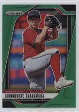 2025 Panini Prizm Green Prizm Shinnosuke Ogasawara #165 3h7