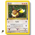 Eevee 55/82 - 2000 Team Rocket 1st Edition Non Holo Pokemon Card HP