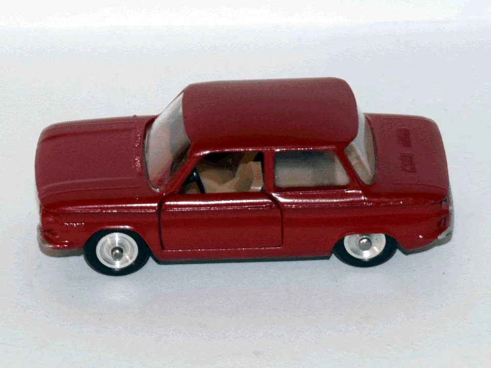 SOLIDO #127 1963 - NSU PRINZ IV - ROSSA - PERFETTE CONDIZIONI - SENZA SCATOLA - Immagine 3 di 4