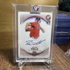 Payton Tolle 2026 Topps Pristine Encased Refractor Auto #PA-PT Red Sox
