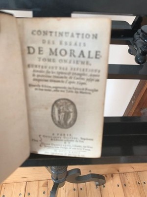 Continuation Des Essais De Morale, Tome Onziemme. Contenant des relfexions moral