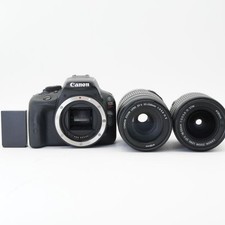 , working Canon EOS Kiss X7 Double Zoom Kit EF-S 18-55mm F3.5-5.6 IS STM EF-S