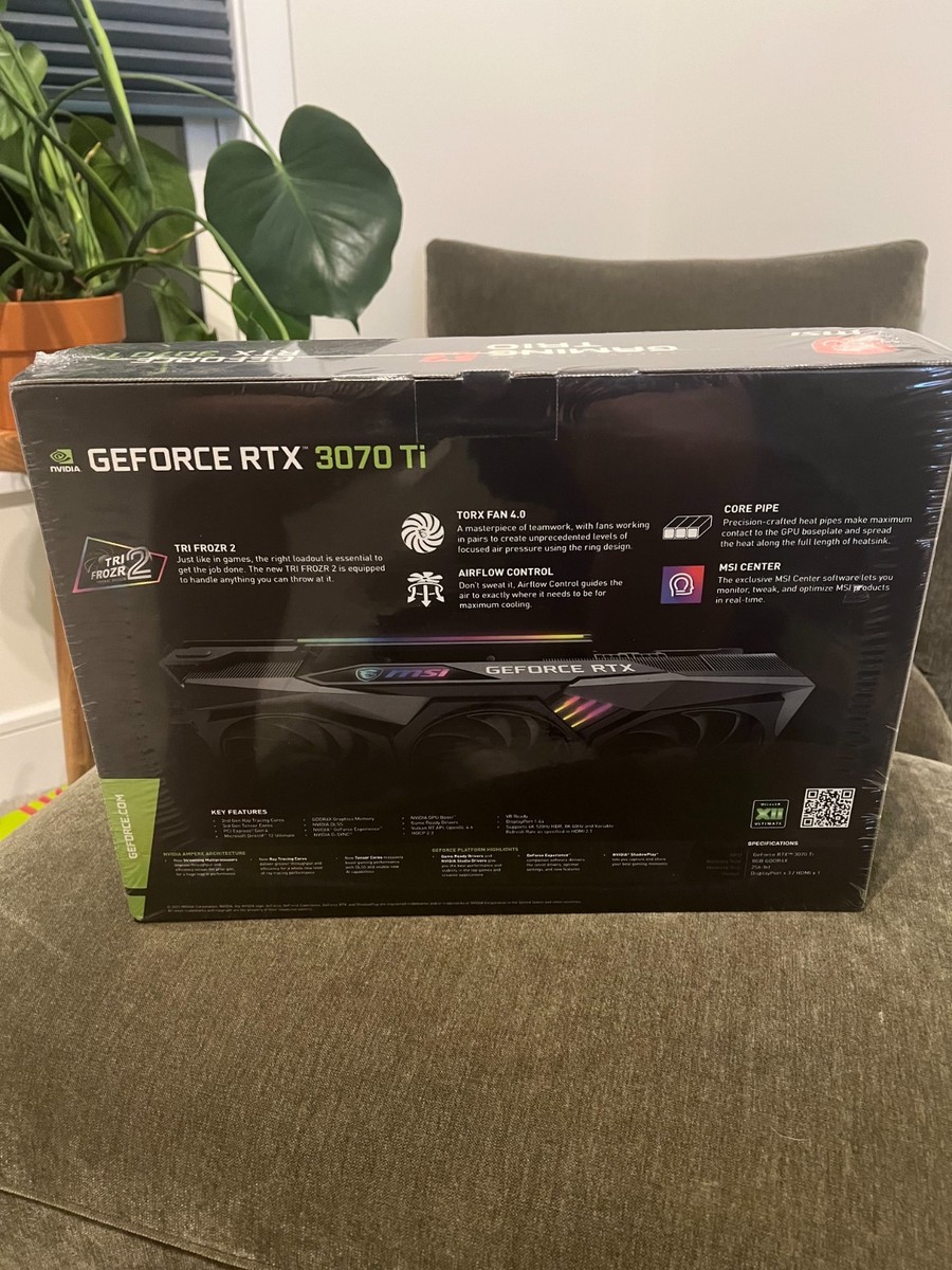 MSI GeForce RTX 3070 Ti GAMING X TRIO 8GB GDDR6X Graphics