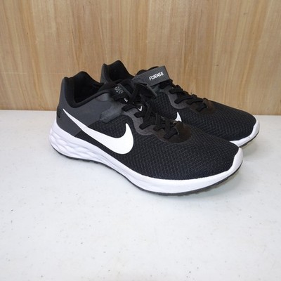 Nike Shoes Womens 8 Revolution 6 FlyEase Next Nature Sneakers Black DC8997-003