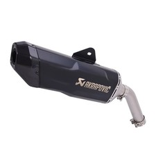 Exhaust Mid Link Carbon Muffler Pipe For Bmw F750gs F850gs 2018-24 F800gs 24-26