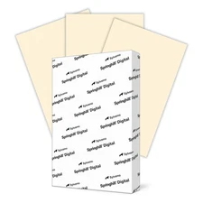Springhill 11” x 17” Ivory Colored Cardstock Paper, 110lb, 199gsm, 250 Sheets (1