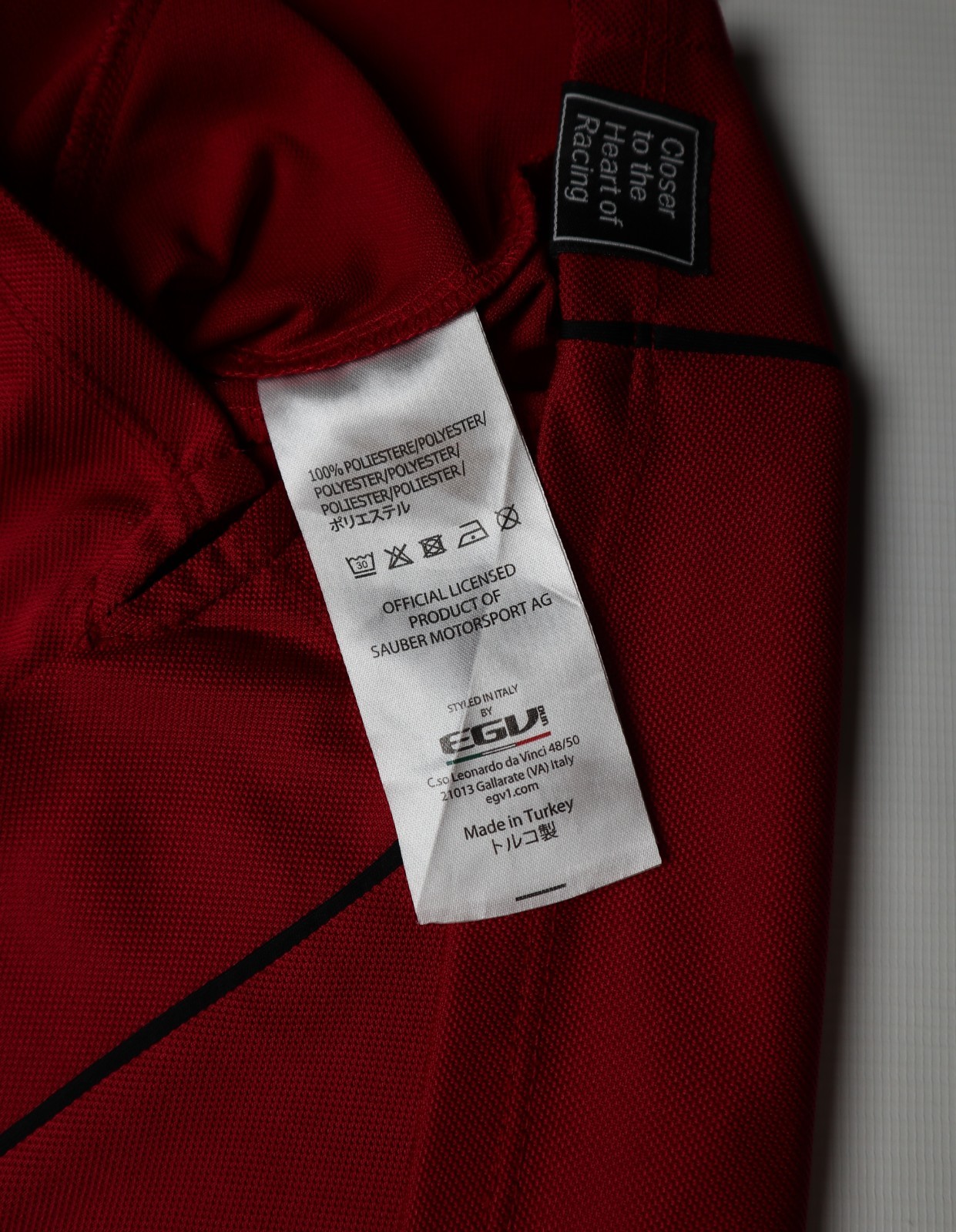 ALFA ROMEO F1 TEAM 2020 RACING PIT CREW POLO SHIRT JERSEY TOP ORLEN MEN M MEDIUM