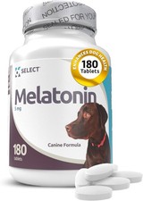 Melatonin for Dogs - Calming Aid Tasty Dog Supplement - Helps Overall Health