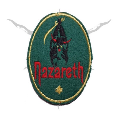 Nazareth - Expect No Mercy | Oldschool Patch  Aufnäher Memorabilia