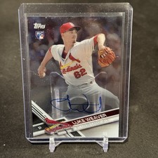 2017 Topps Clearly Authentic Autographs Rookie Luke Weaver #CAAU-LW AUTO AU RC
