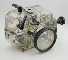 Vintage Ikelite SLR Waterproof Dive Camera Case w/ Accessories