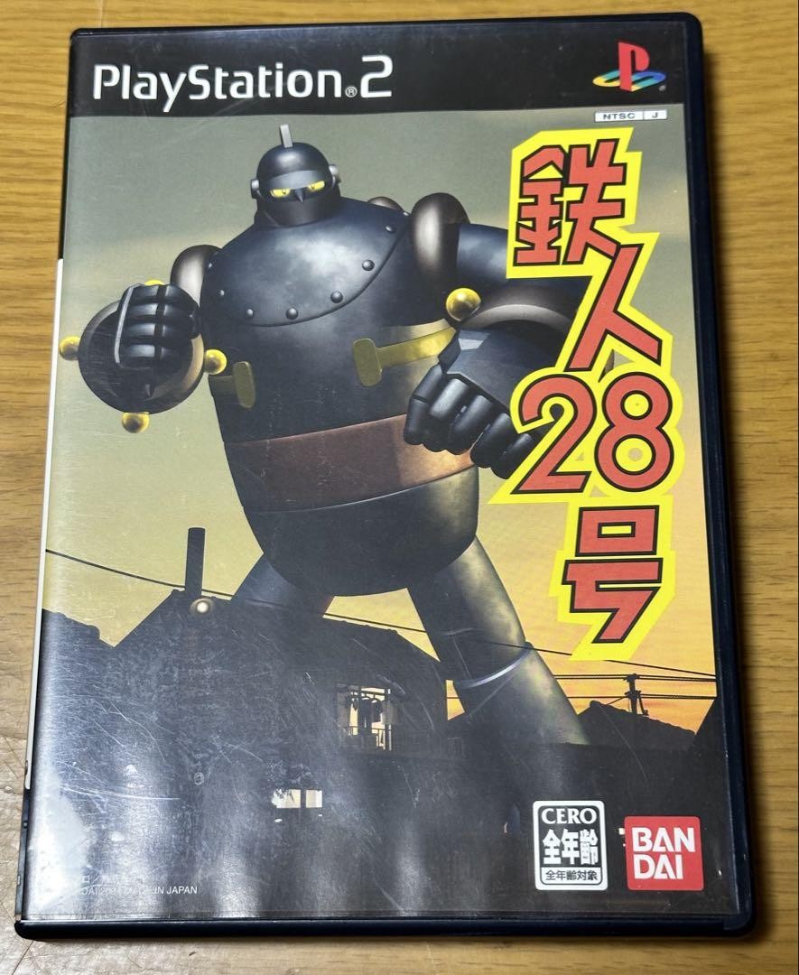 Tetsujin No. 28 Playstation 2 Game Software Bandai Japan