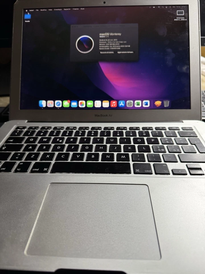 Apple MacBook Air 13" 2017 · i5 · 8GB · 500GB, foto 2 di 5