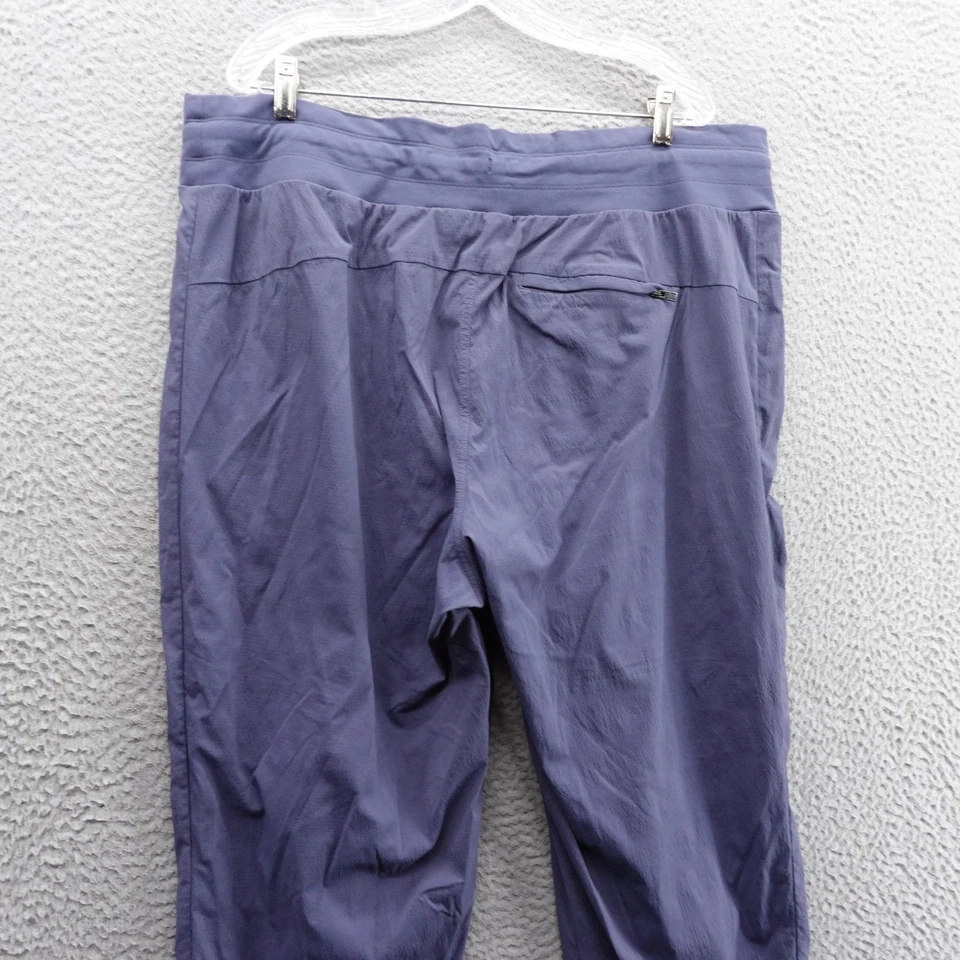 Pantalones de chándal Athleta Trekkie North para mujer azules talla 20 ligeros bolsillo con cremallera Foto 4 de 4