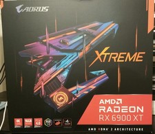 Gigabyte Aorus Radeon RX 6900 XT Xtreme Waterforce 16GB Top of line Halo card.